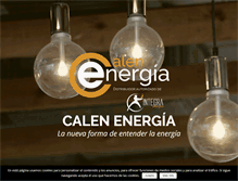 Tablet Screenshot of calenenergia.com